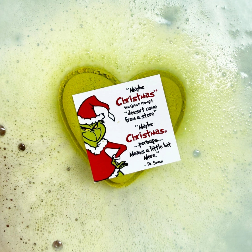 two sizes too small mini prize bath bomb