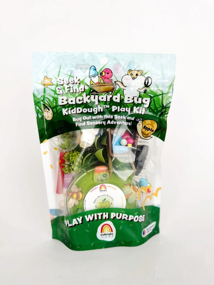 backyard bugs sensory dough kit