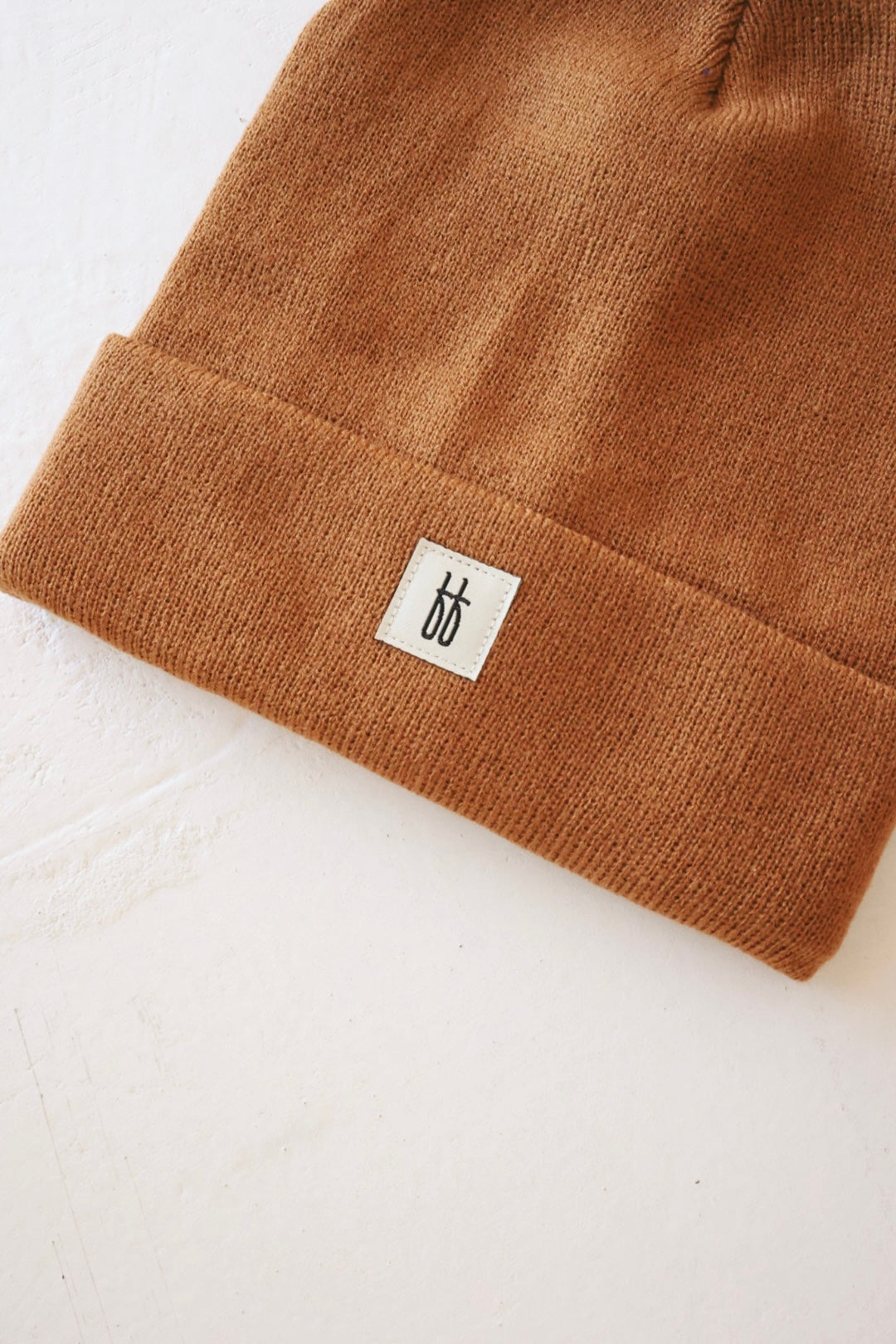 baby/children's knit beanie // rust