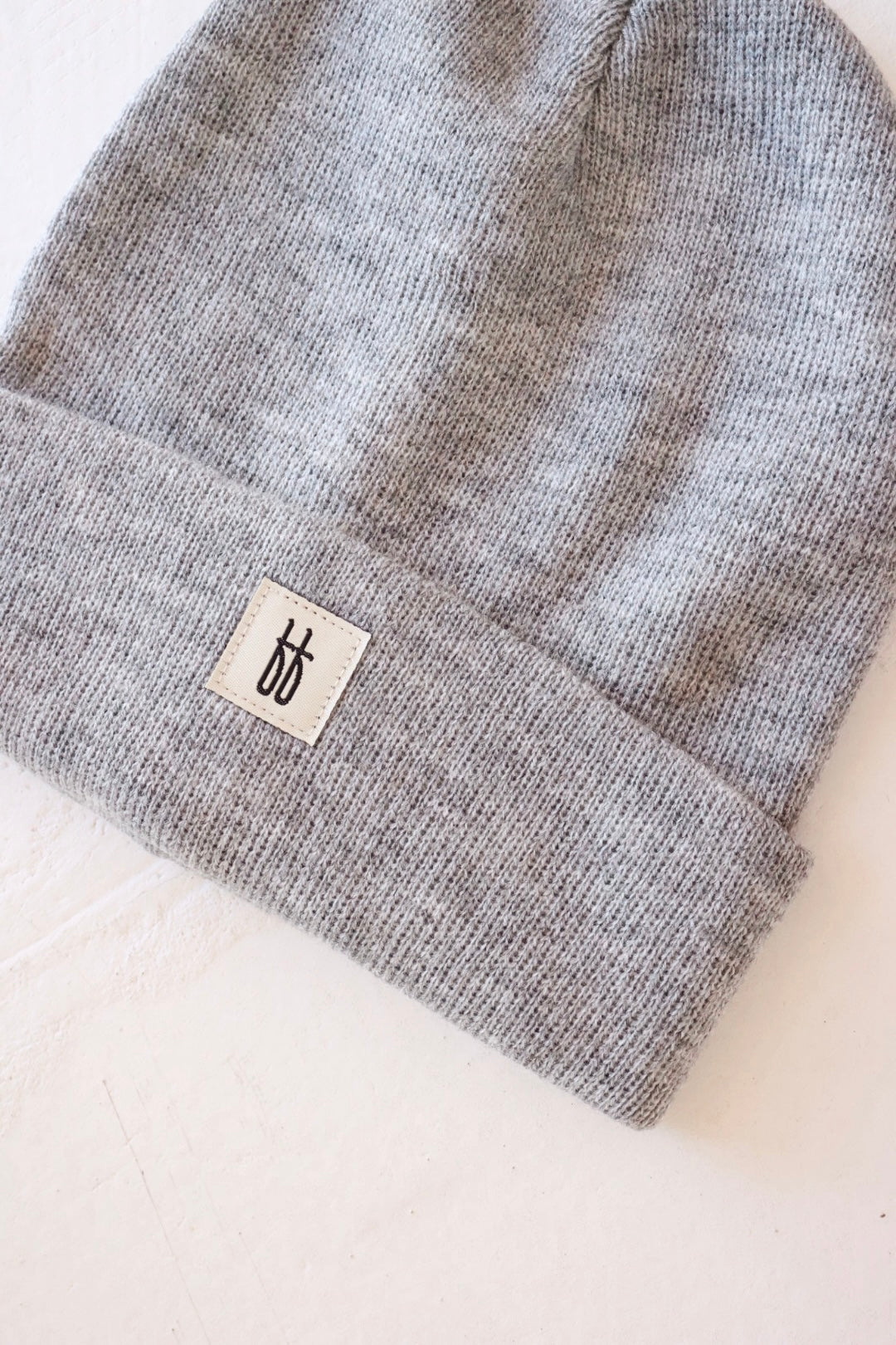 baby/children's knit beanie // grey