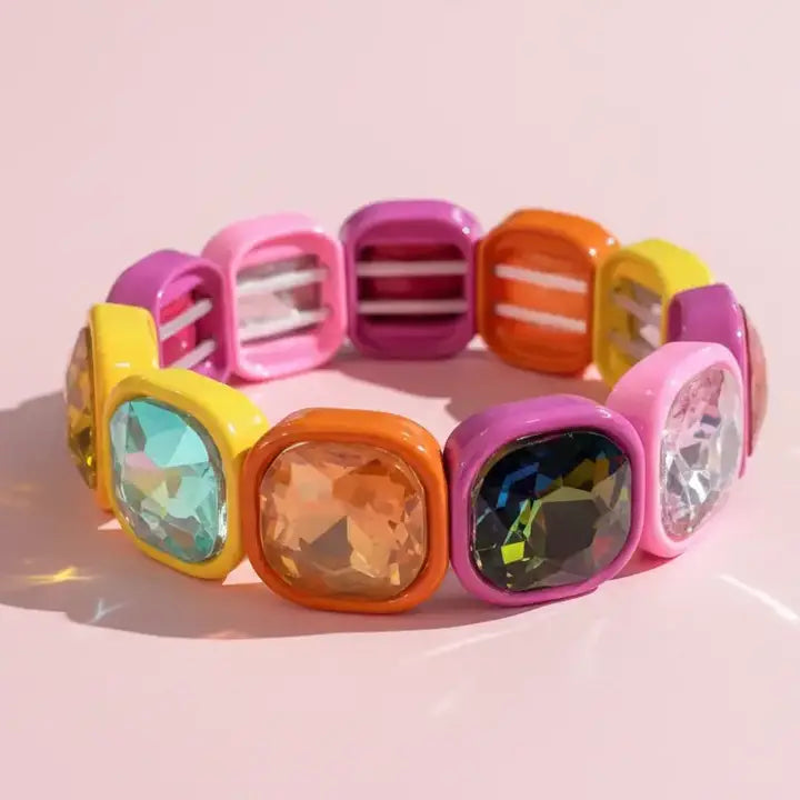 gemstone stretch bracelet // LOTS OF STYLES!!!!