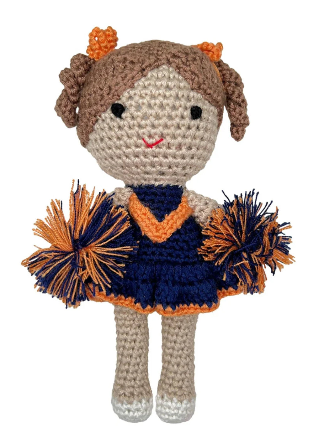 CHEERLEADER doll/rattles