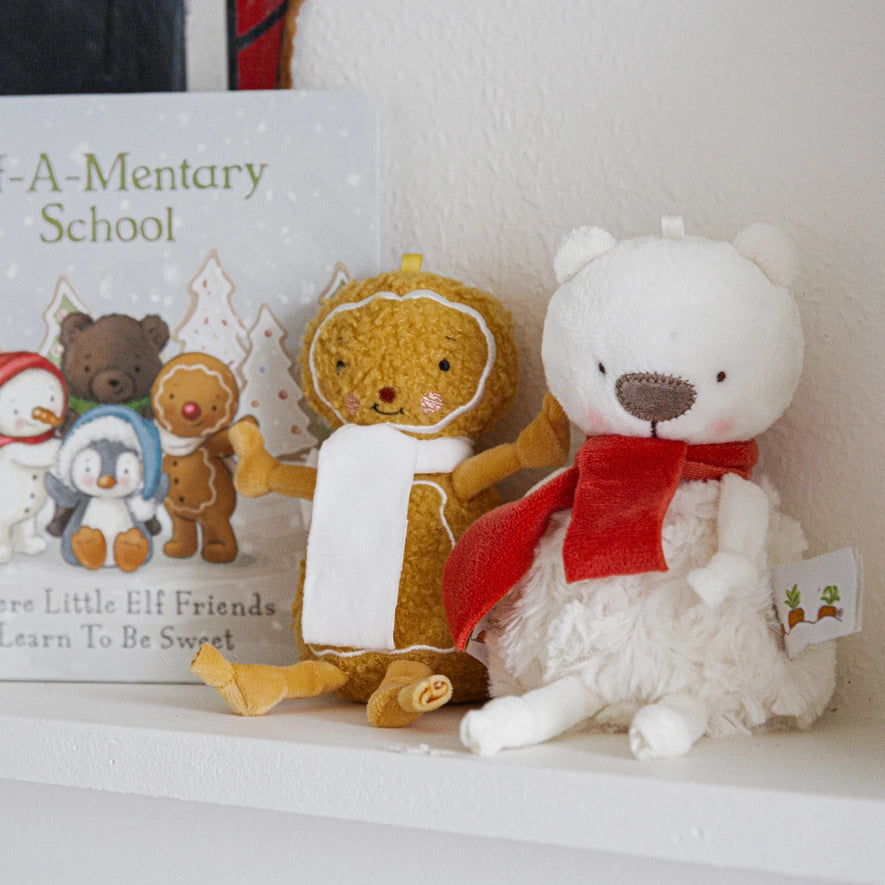 ginger the gingerbread roly poly stuffie