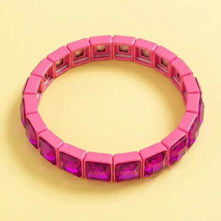 gemstone stretch bracelet // LOTS OF STYLES!!!!