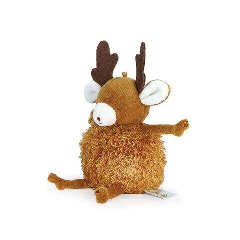 deer me the reindeer roly poly stuffie