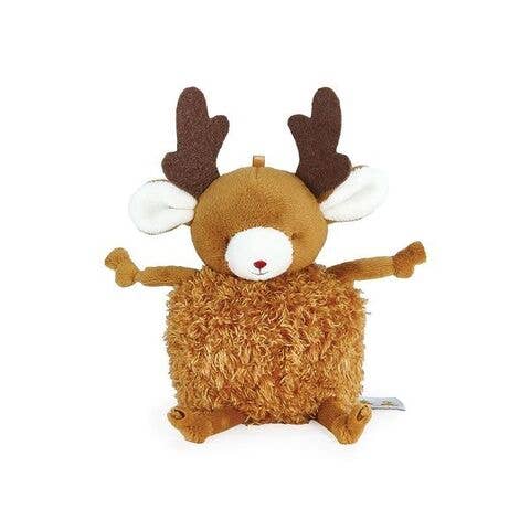 deer me the reindeer roly poly stuffie
