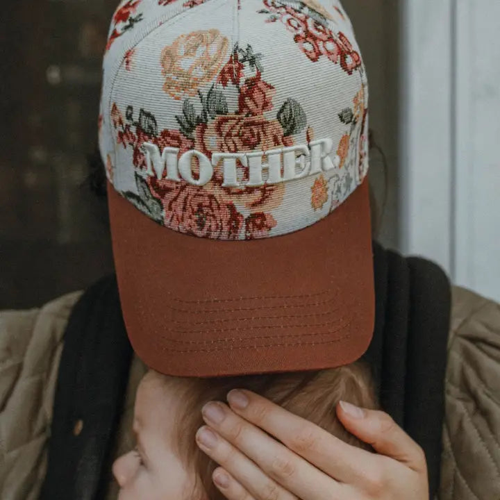 floral hat // mother