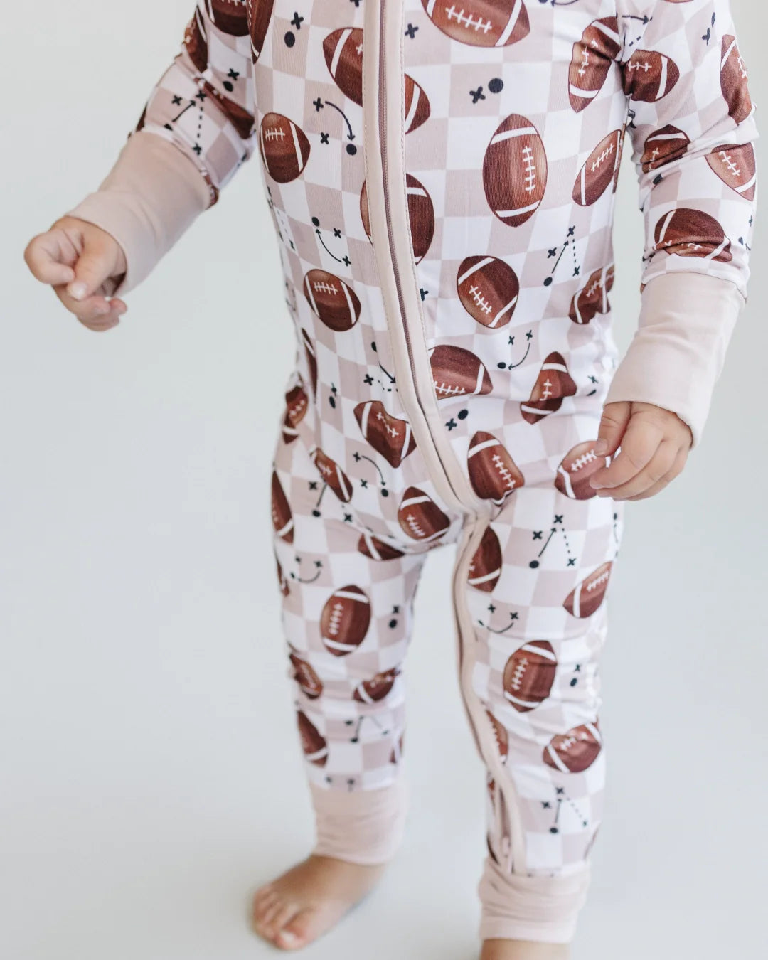 game day bamboo pajamas // ZIPPY