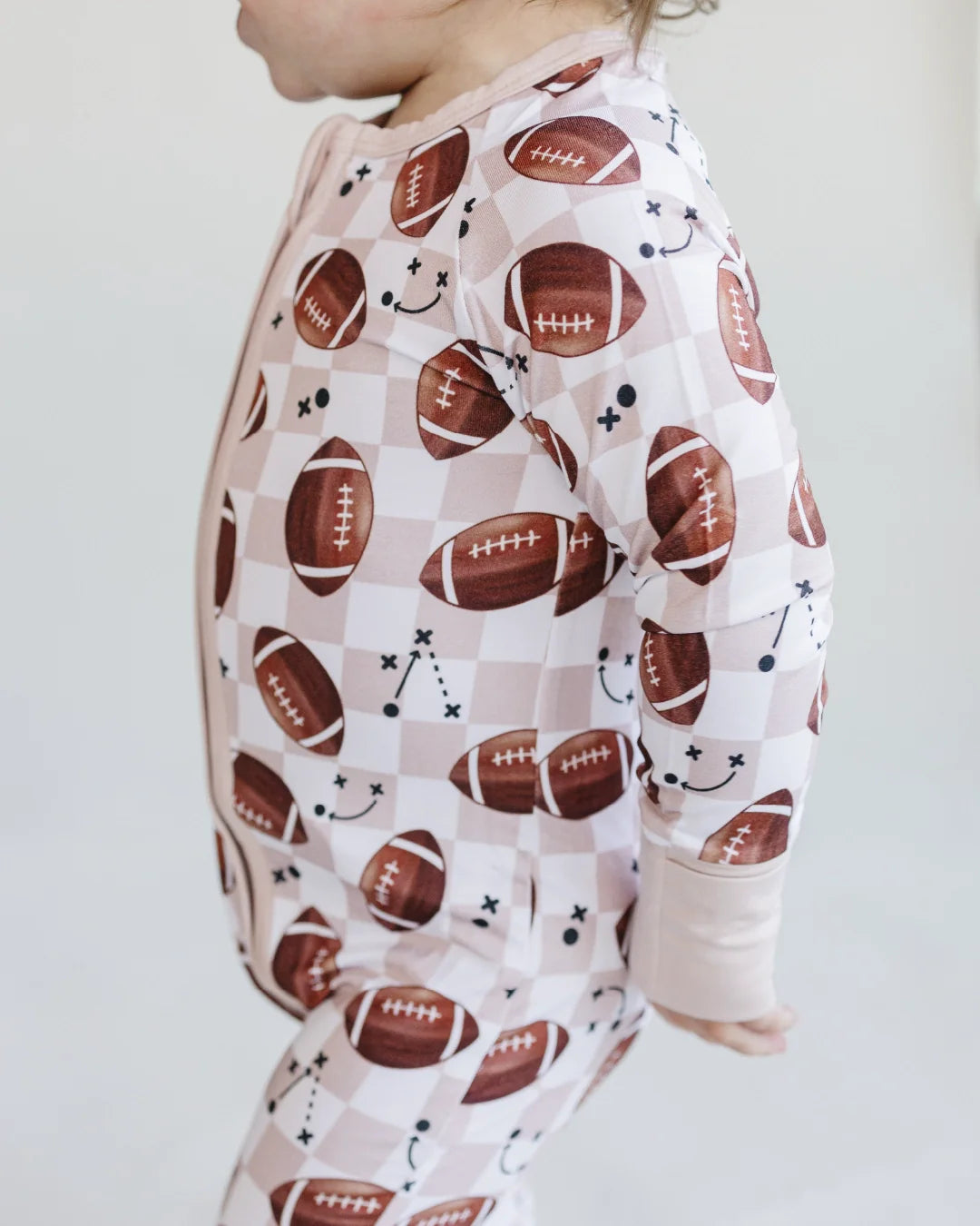 game day bamboo pajamas // ZIPPY