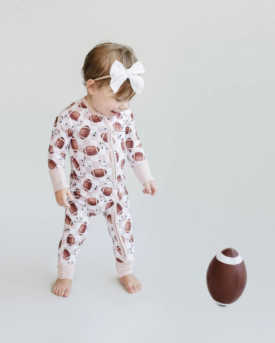 game day bamboo pajamas // ZIPPY