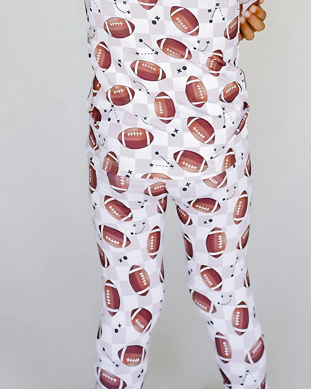 game day bamboo pajamas // LONG-SLEEVE TWO-PIECE SET (*available in extended sizing*)