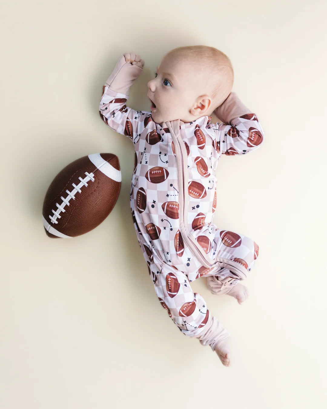 game day bamboo pajamas // ZIPPY