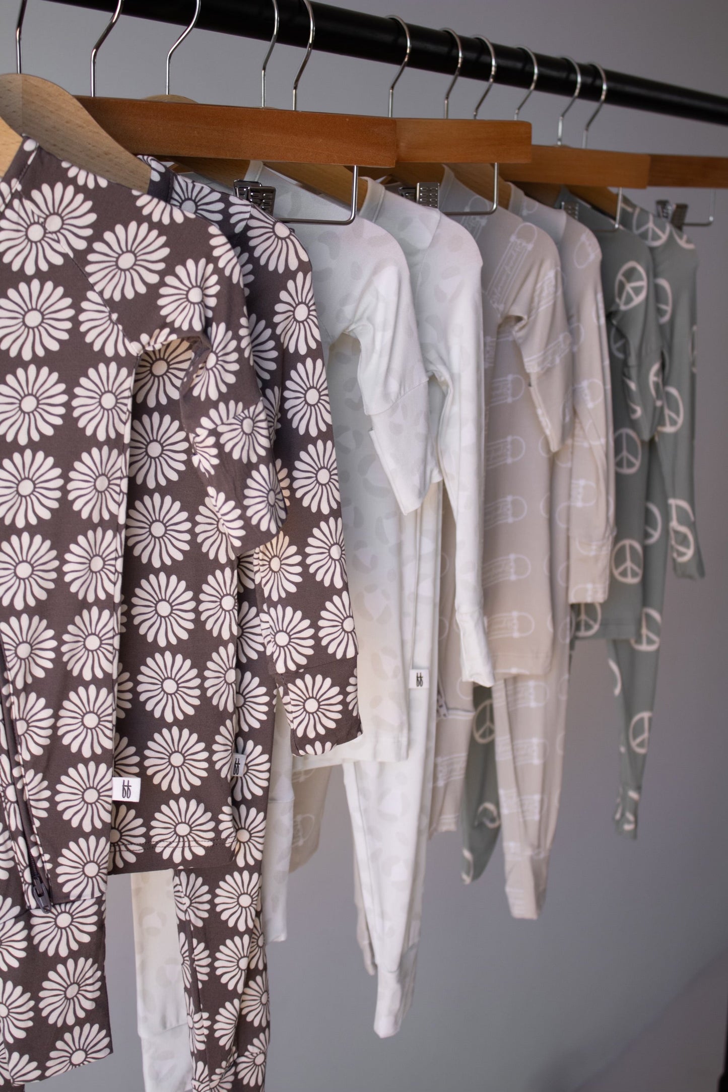 retro floral bamboo pajamas // ZIPPY