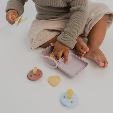 BIBS pacifier box // sage