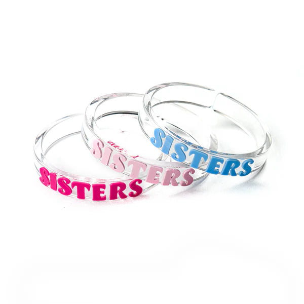 sisters bangle bracelet for kids // set of 3