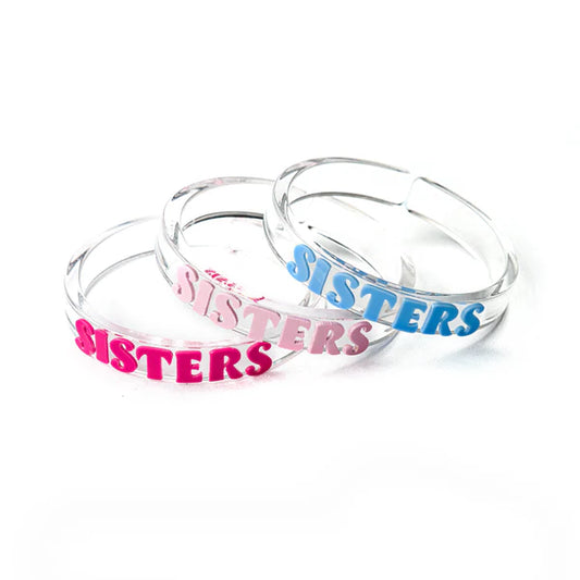 sisters bangle bracelet for kids // set of 3