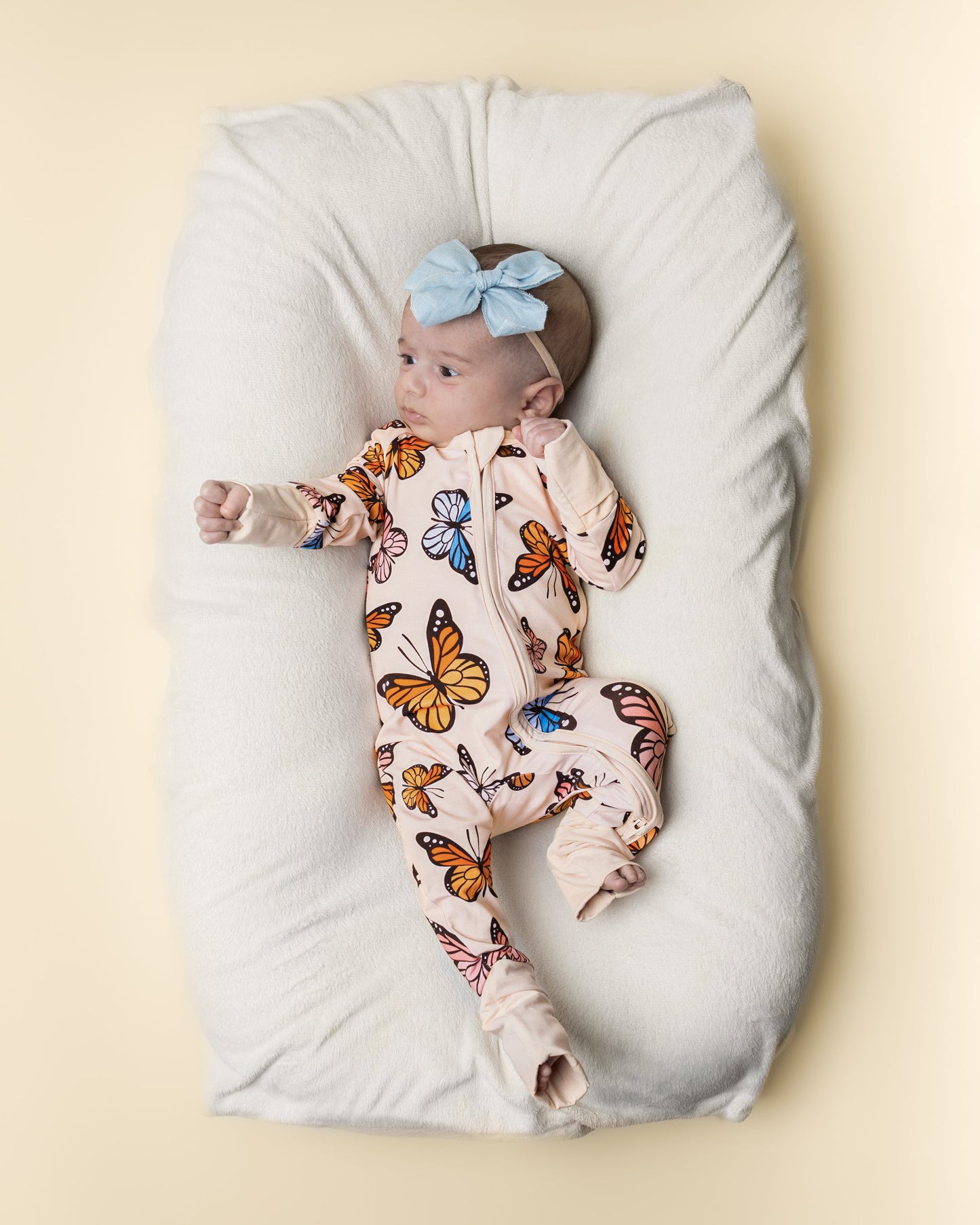 butterflies bamboo pajamas // ZIPPY