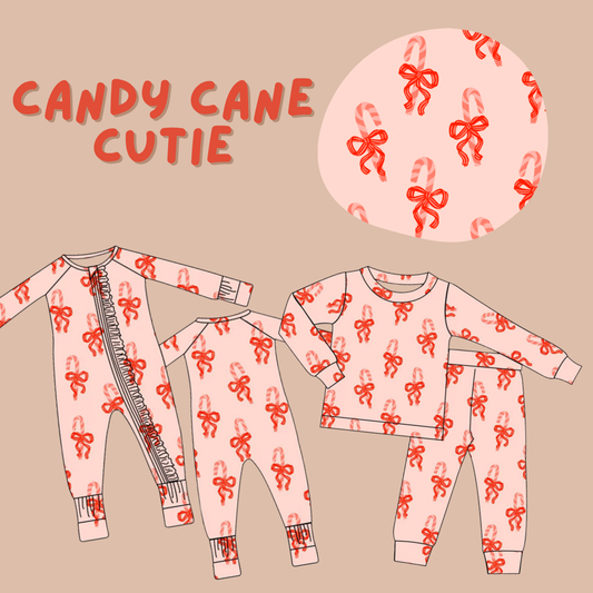 candy cane cutie BAMBOO PREORDER // OPEN UNTIL 9.4 // ships mid november!