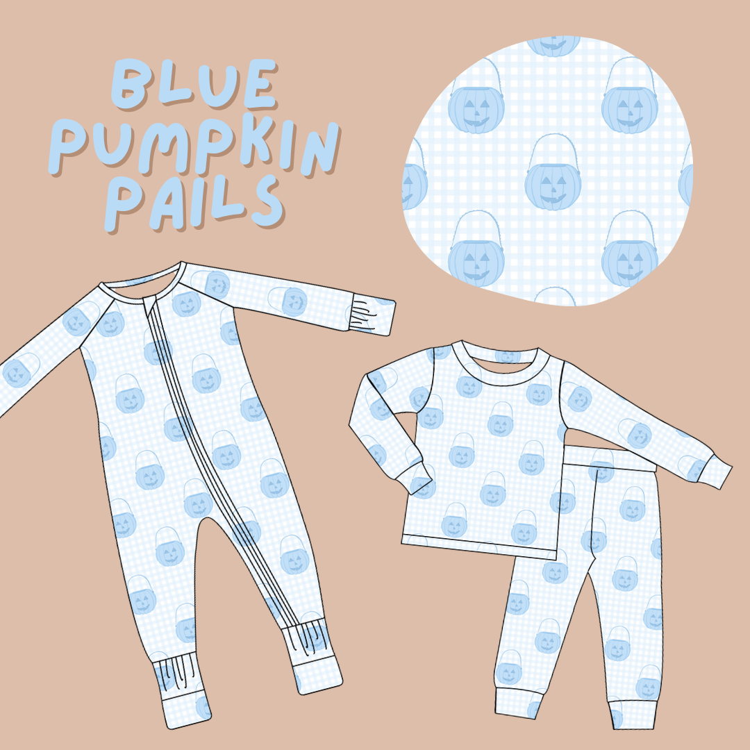 blue pumpkin pails BAMBOO PREORDER // OPEN UNTIL 7.3 // SHIPS LATE AUGUST