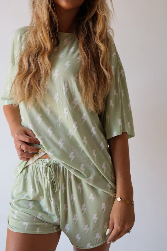 women’s bamboo shorts set // flash (mama + me)