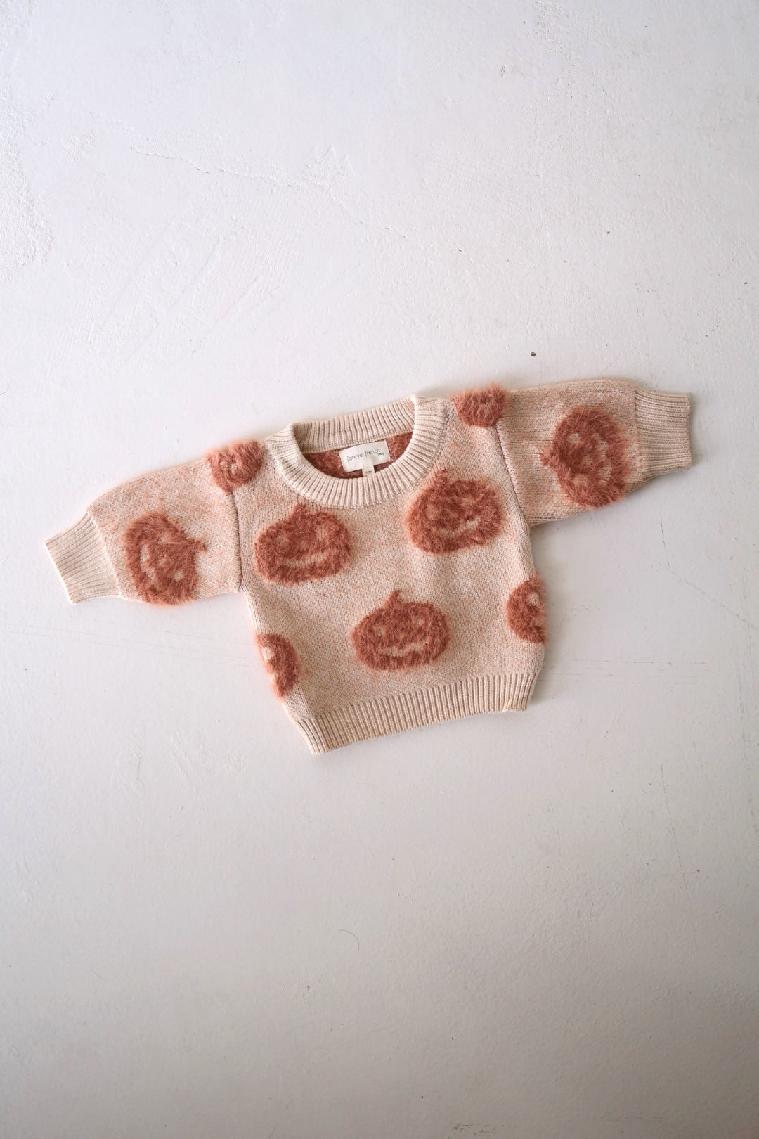 cozy sweater // pumpkin