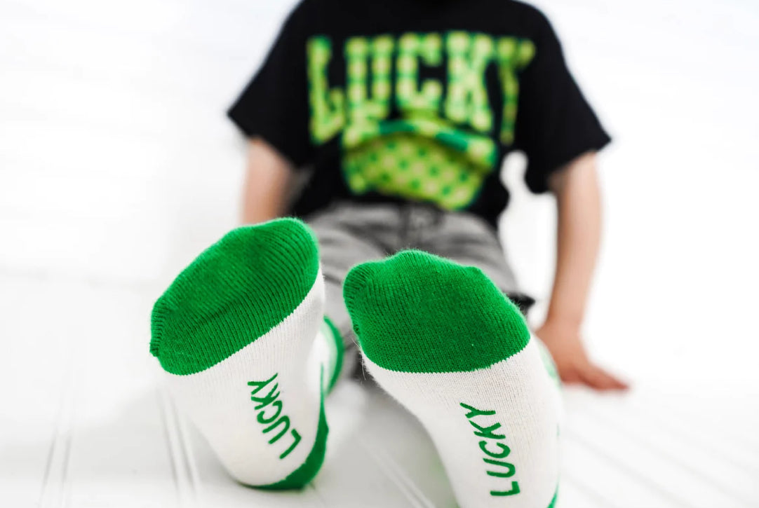 lucky socks // ADULT, TODDLER, AND BABY!