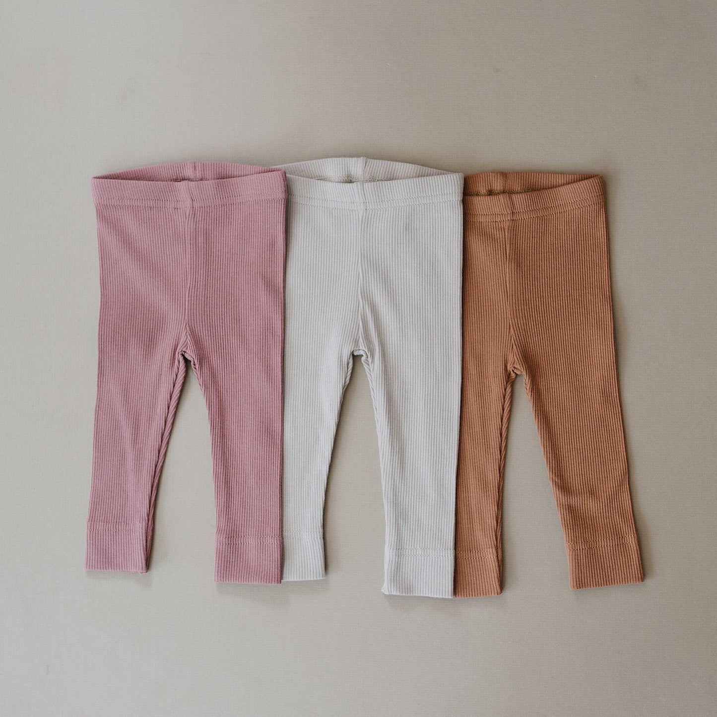 dusty rose organic leggings