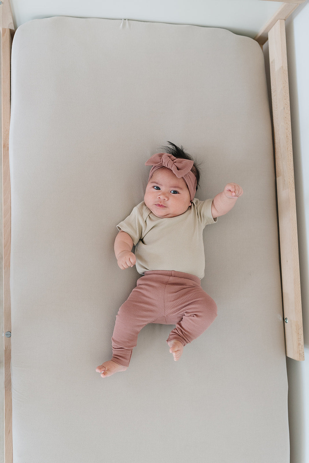 dusty rose organic leggings