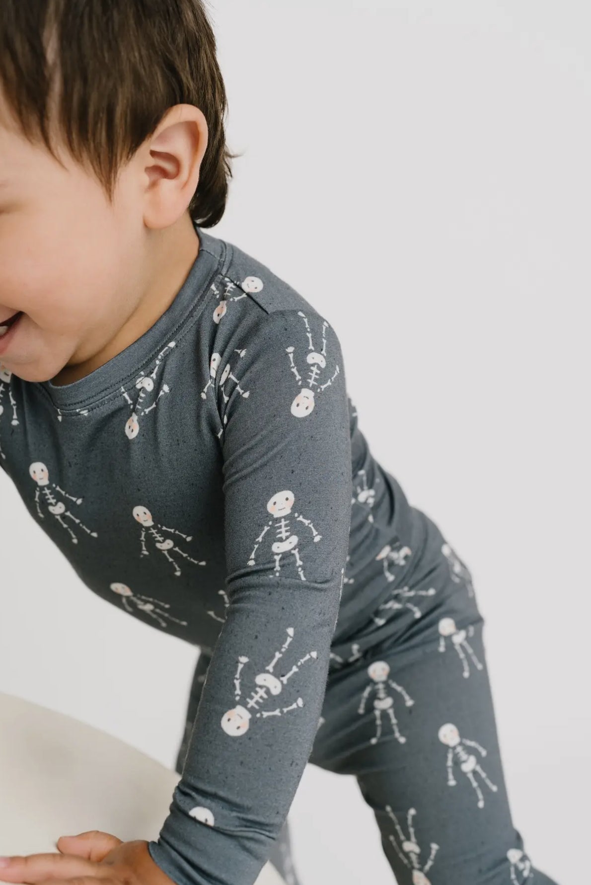 spooky skeletons bamboo pajamas // ZIPPY or LONG-SLEEVE TWO-PIECE