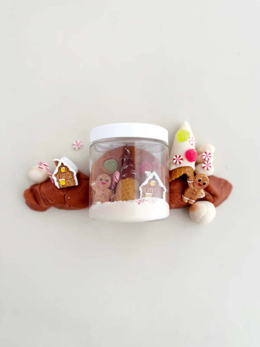 gingerbread mini dough-to-go kit