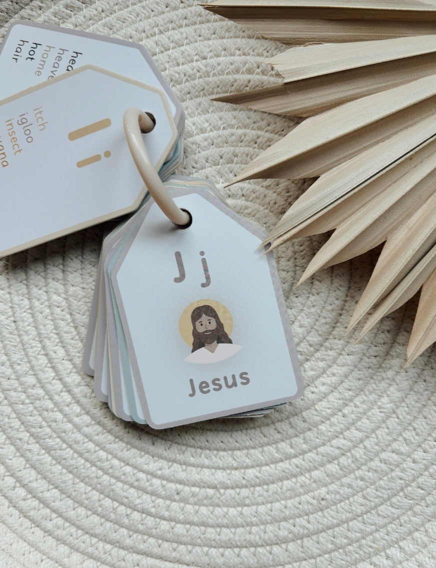 ABC bible flash card set PREORDER // closes 1.24 // ships late feb/early march