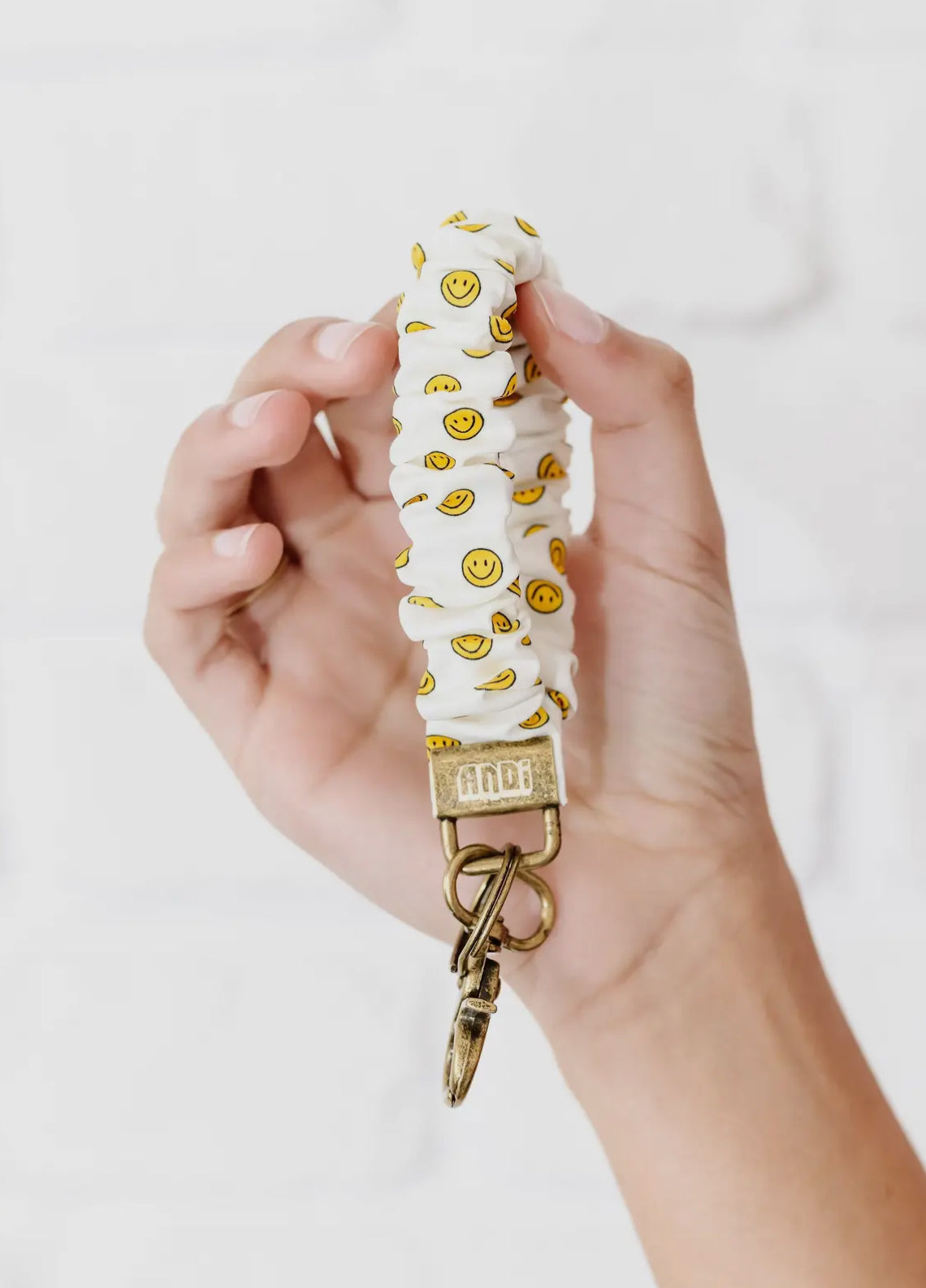 wristlet keychain // happy days