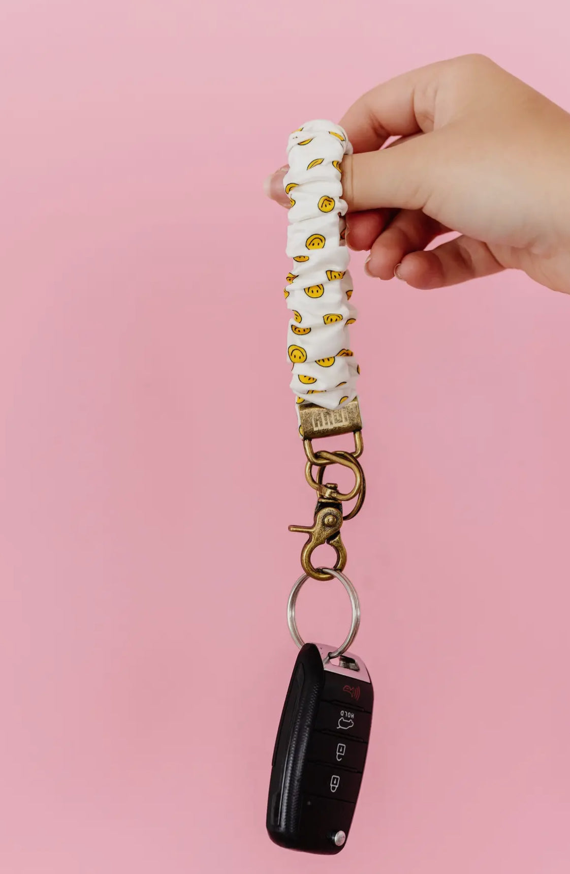 wristlet keychain // happy days