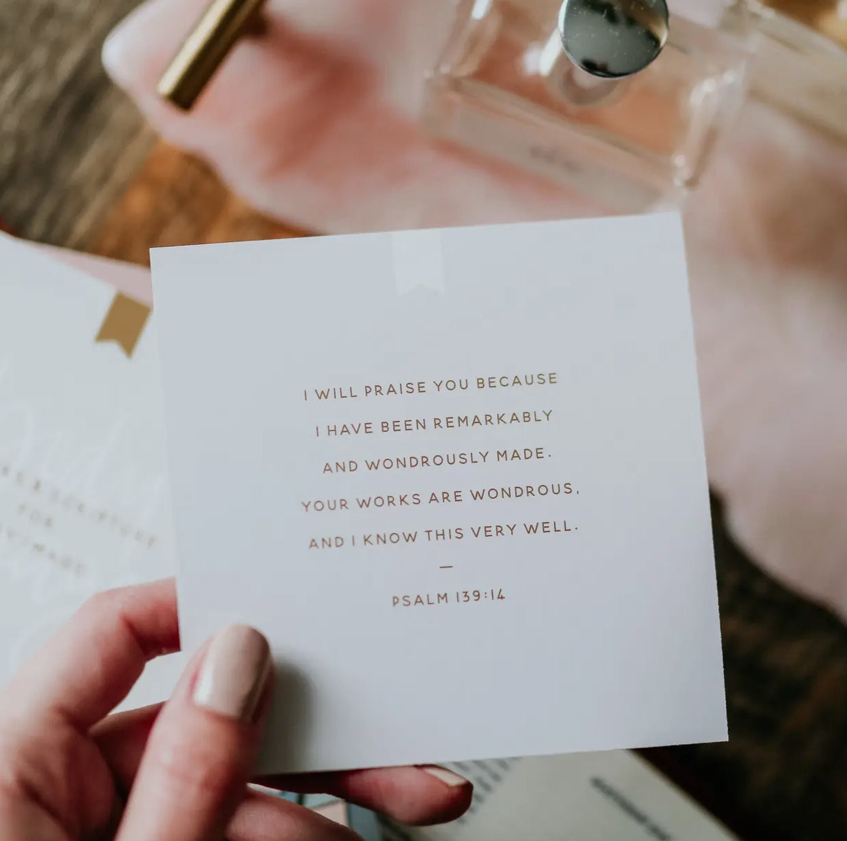 bible verse card set // prayers for body image