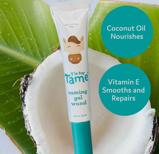 t is for tame hair taming wand // gel