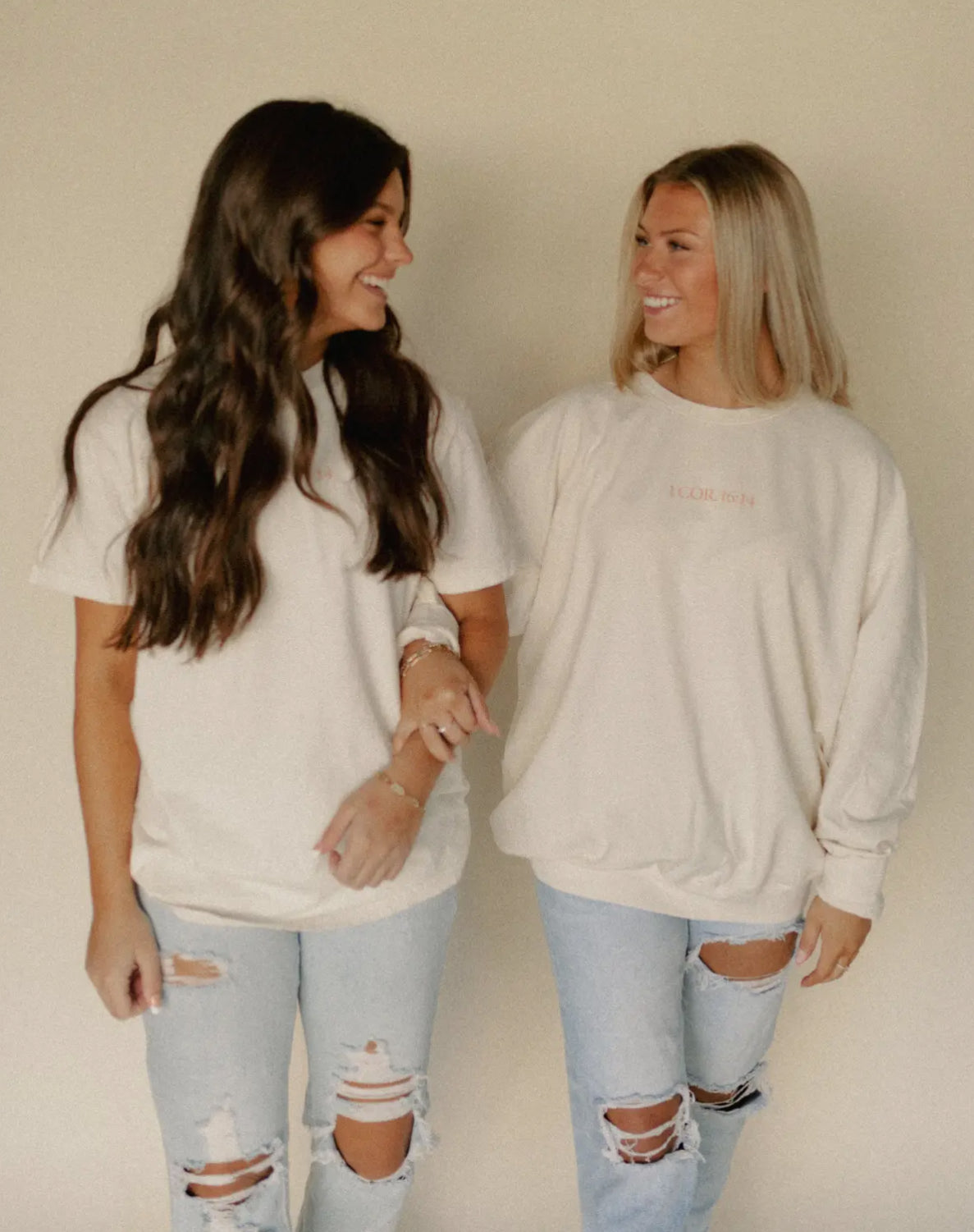 love bow (1 corinthians 16:14) women’s short-sleeve tee