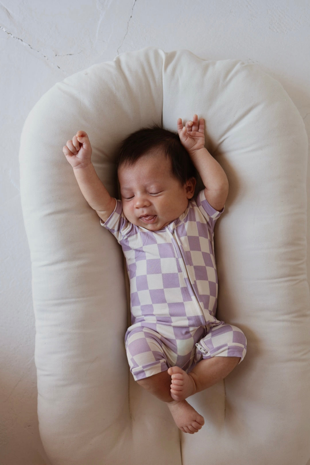 grape soda bamboo pajamas // SHORTIE (mama + me)