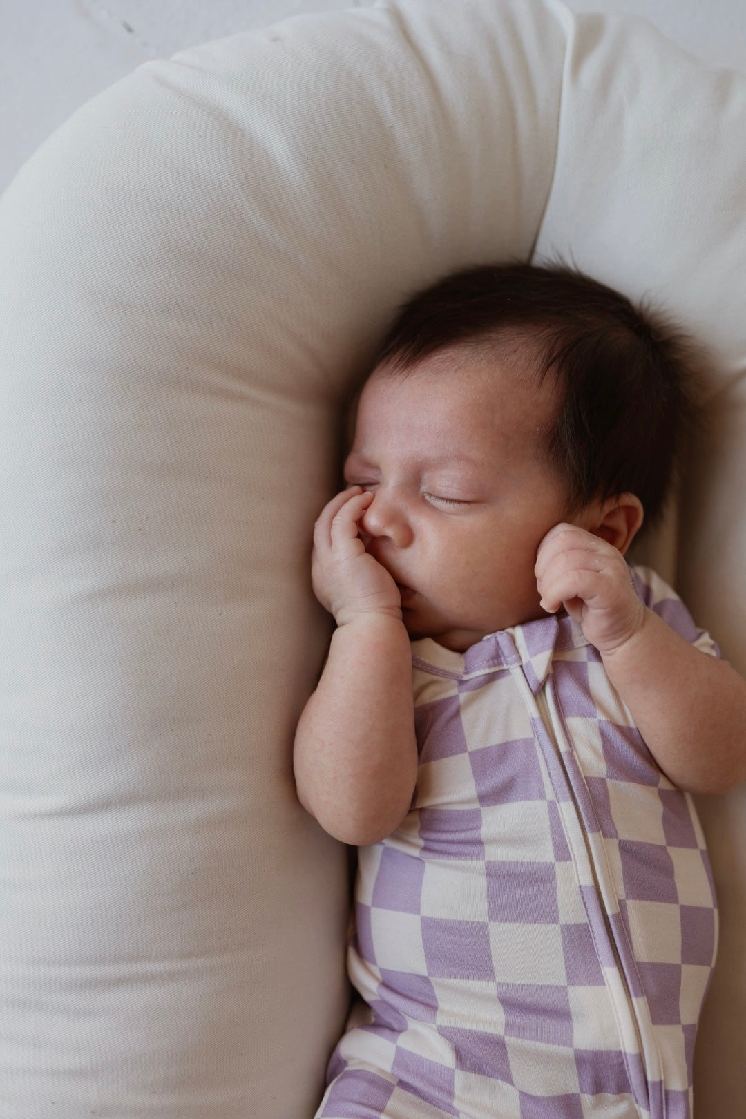 grape soda bamboo pajamas // SHORTIE (mama + me)