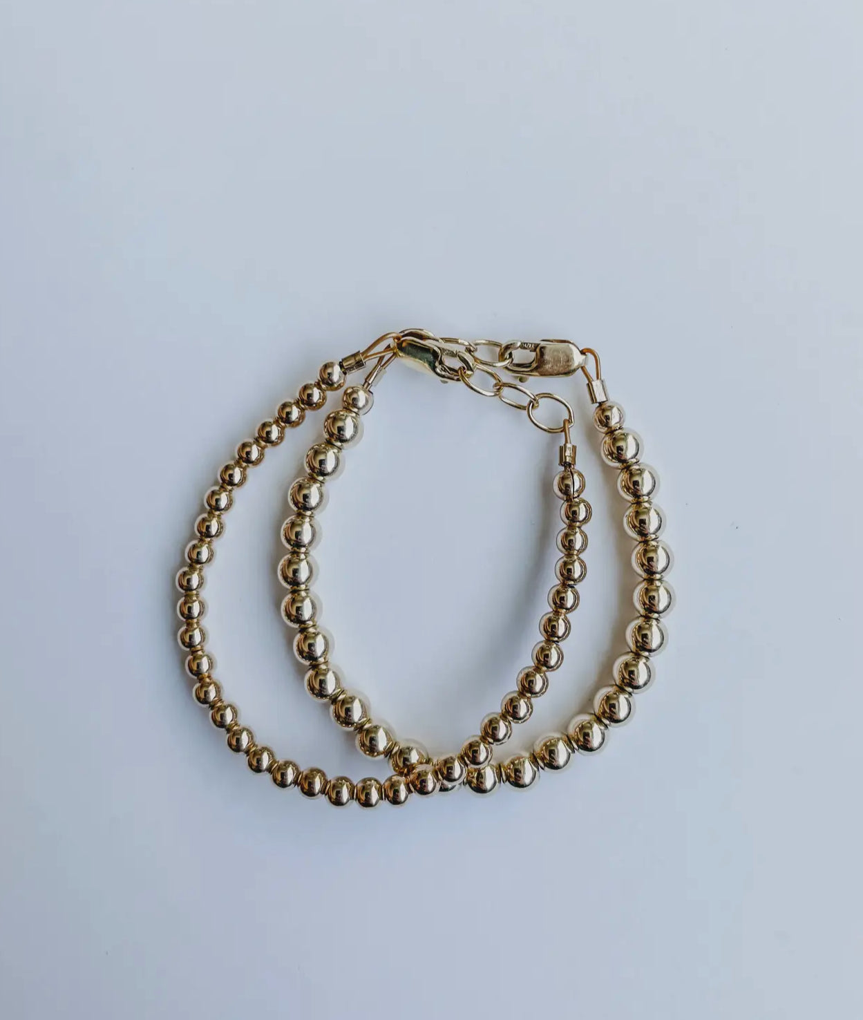 baby/toddler bracelet // 3mm gold-filled beads