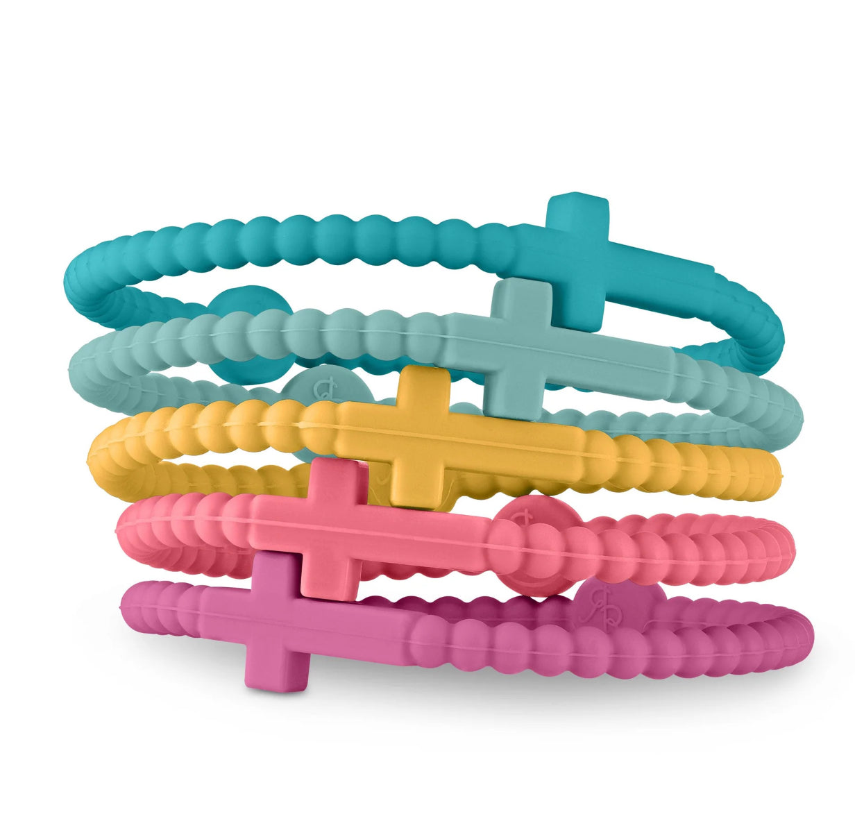 set of 5 jesus bracelets // couture