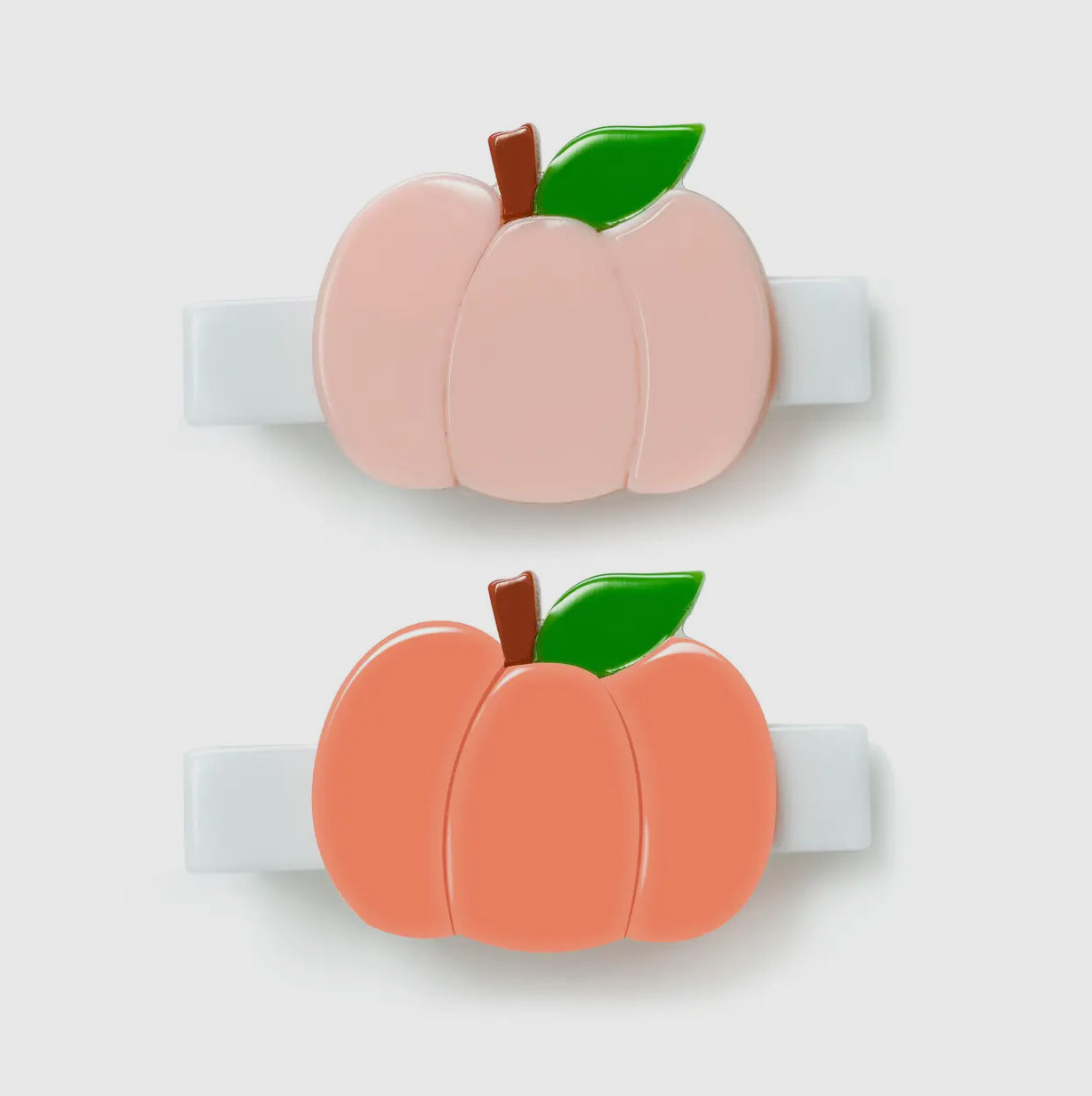 girly pumpkins hair clips // set of 2