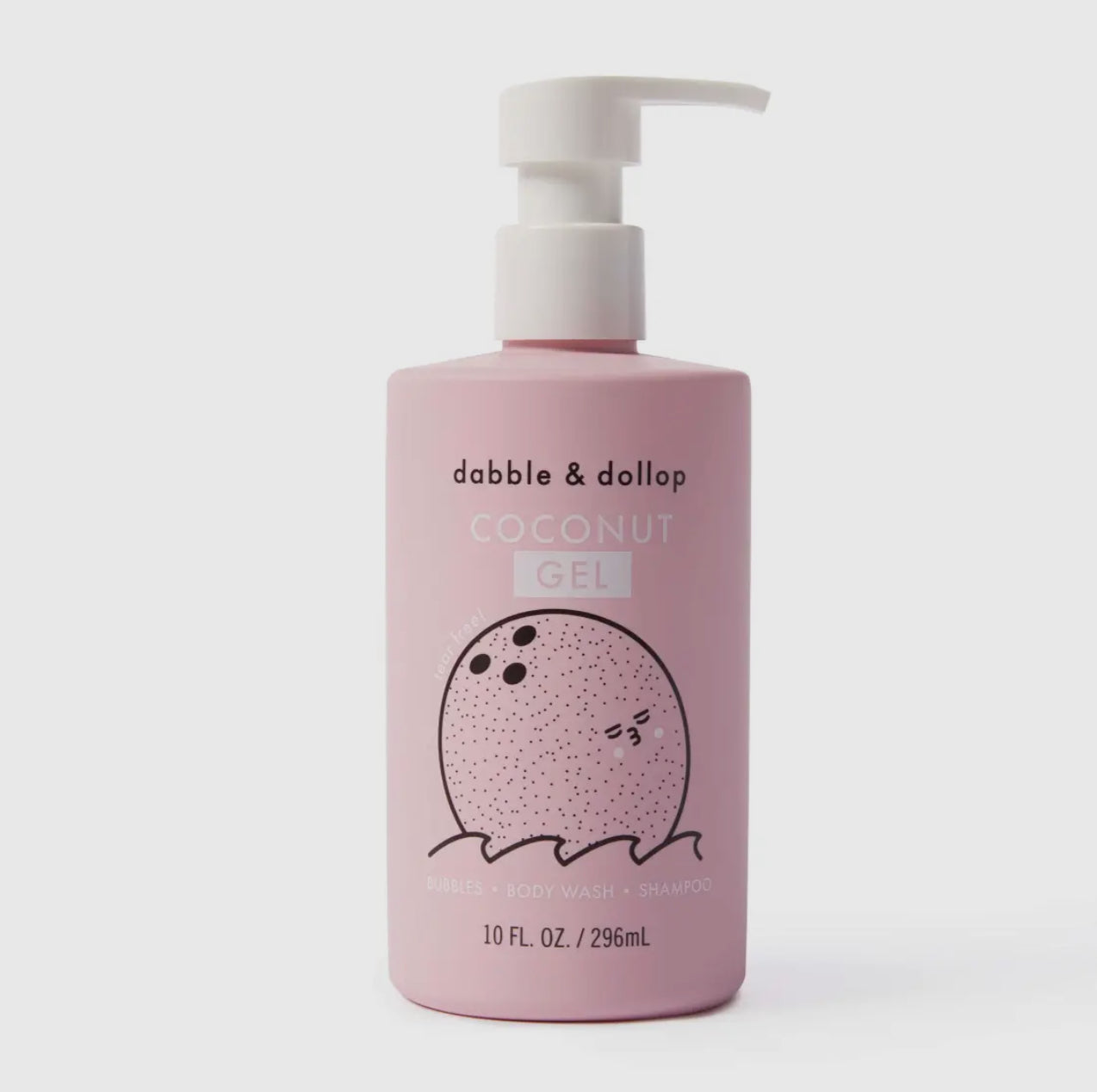 dabble & dollop coconut gel // all-natural shampoo, body wash, + bubbles