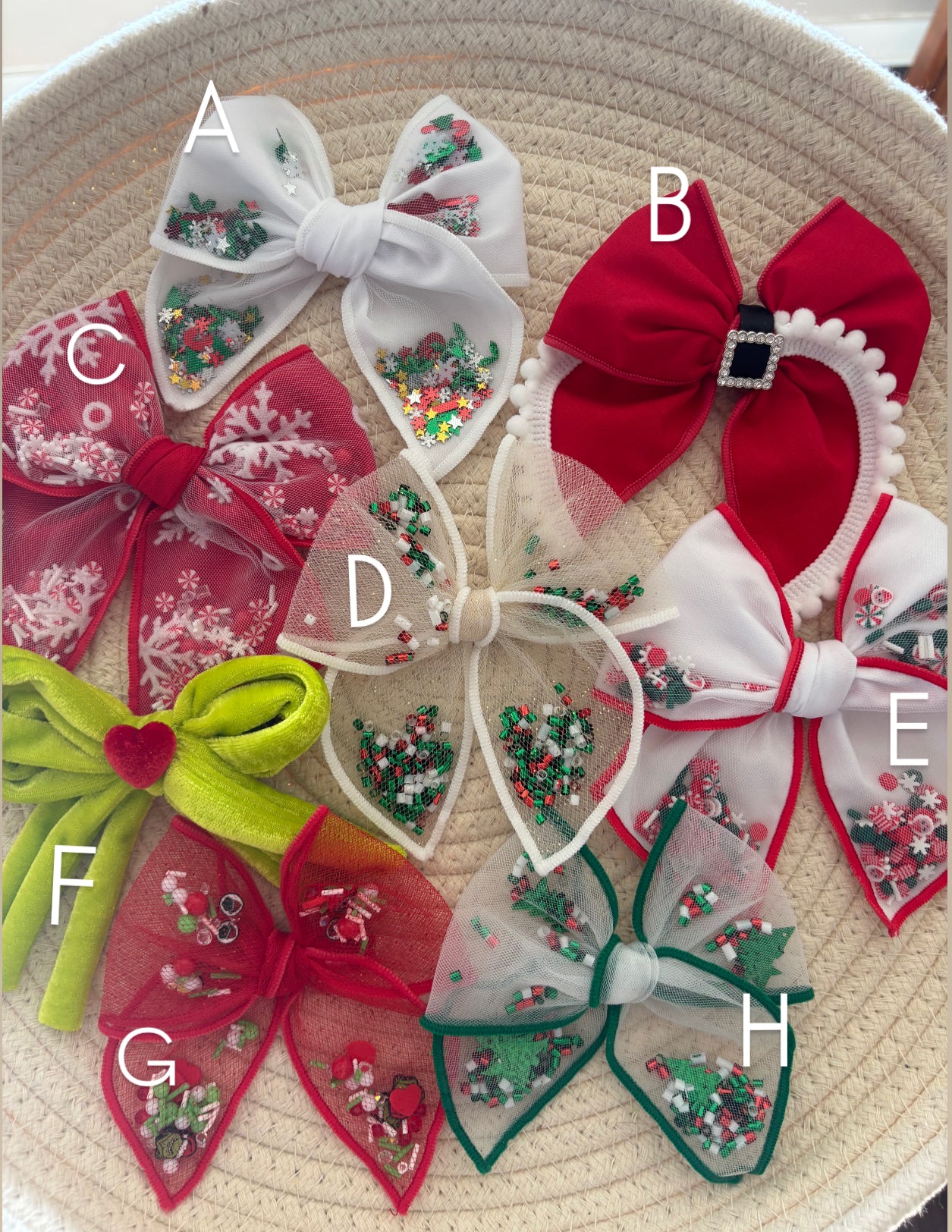 christmas bows!