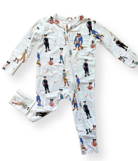 prince magic bamboo pajamas // ZIPPY or LONG-SLEEVE TWO-PIECE