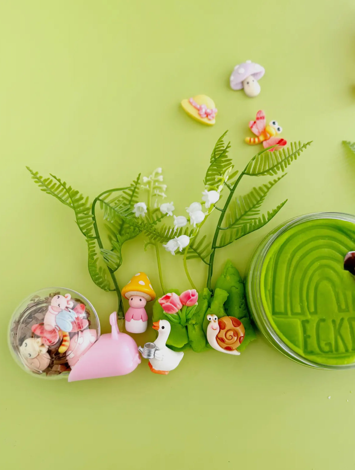 garden kid-dough play kit