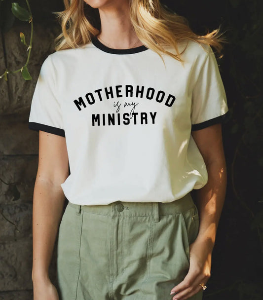 motherhood is my ministry tee // women’s