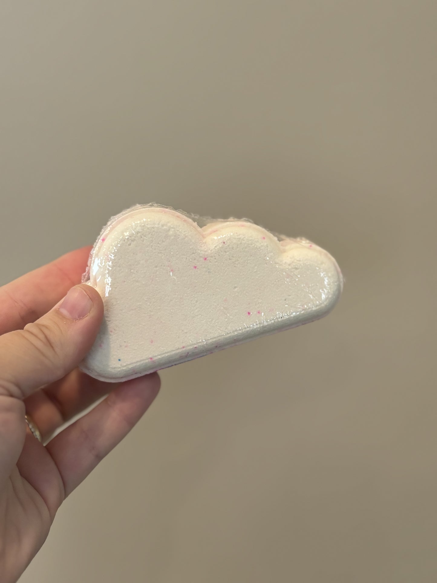 rainbow cloud bath bomb