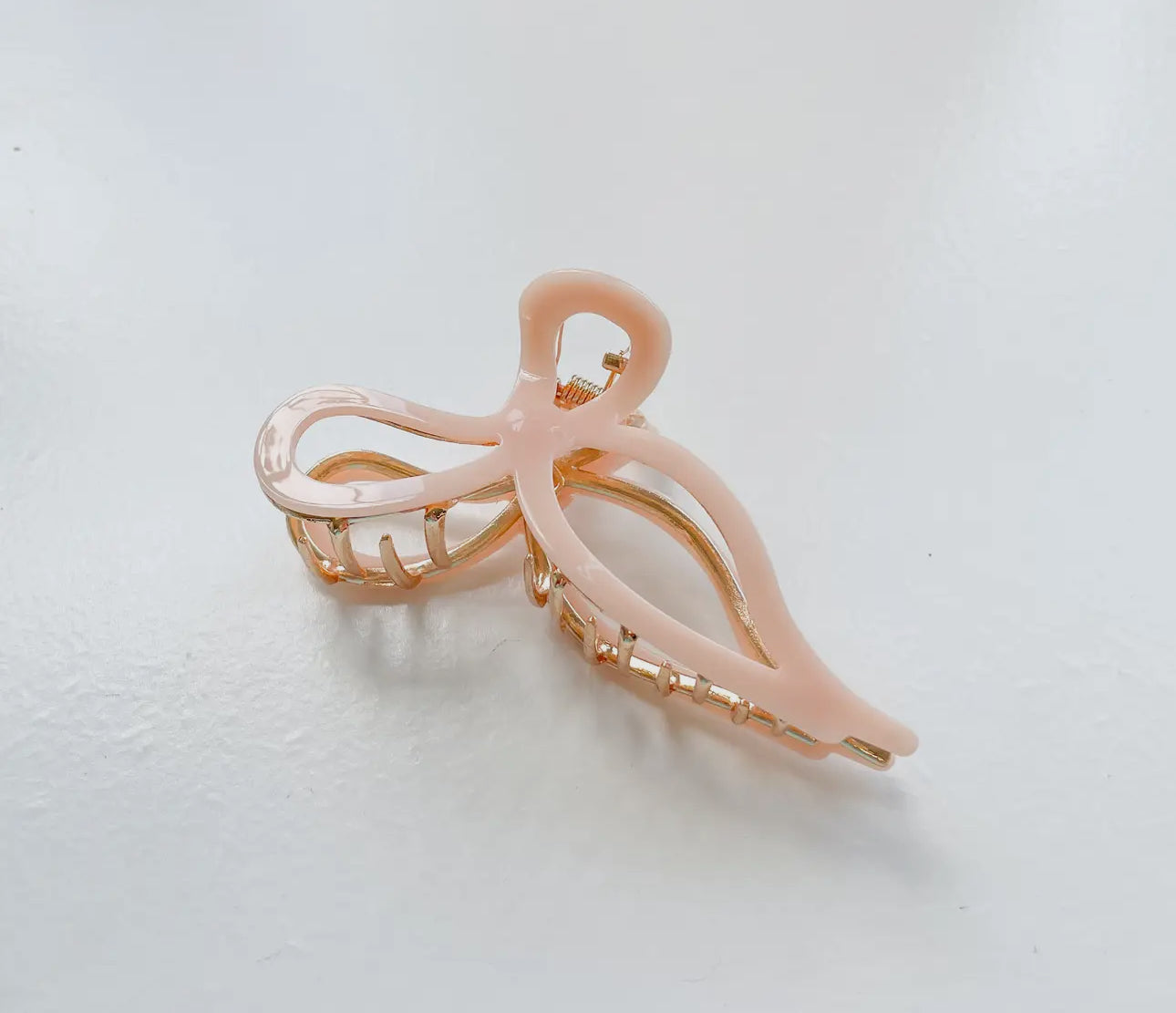 girly bow claw clips