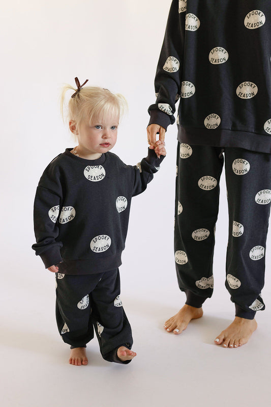 child sweat set // spooky season (mama + me)