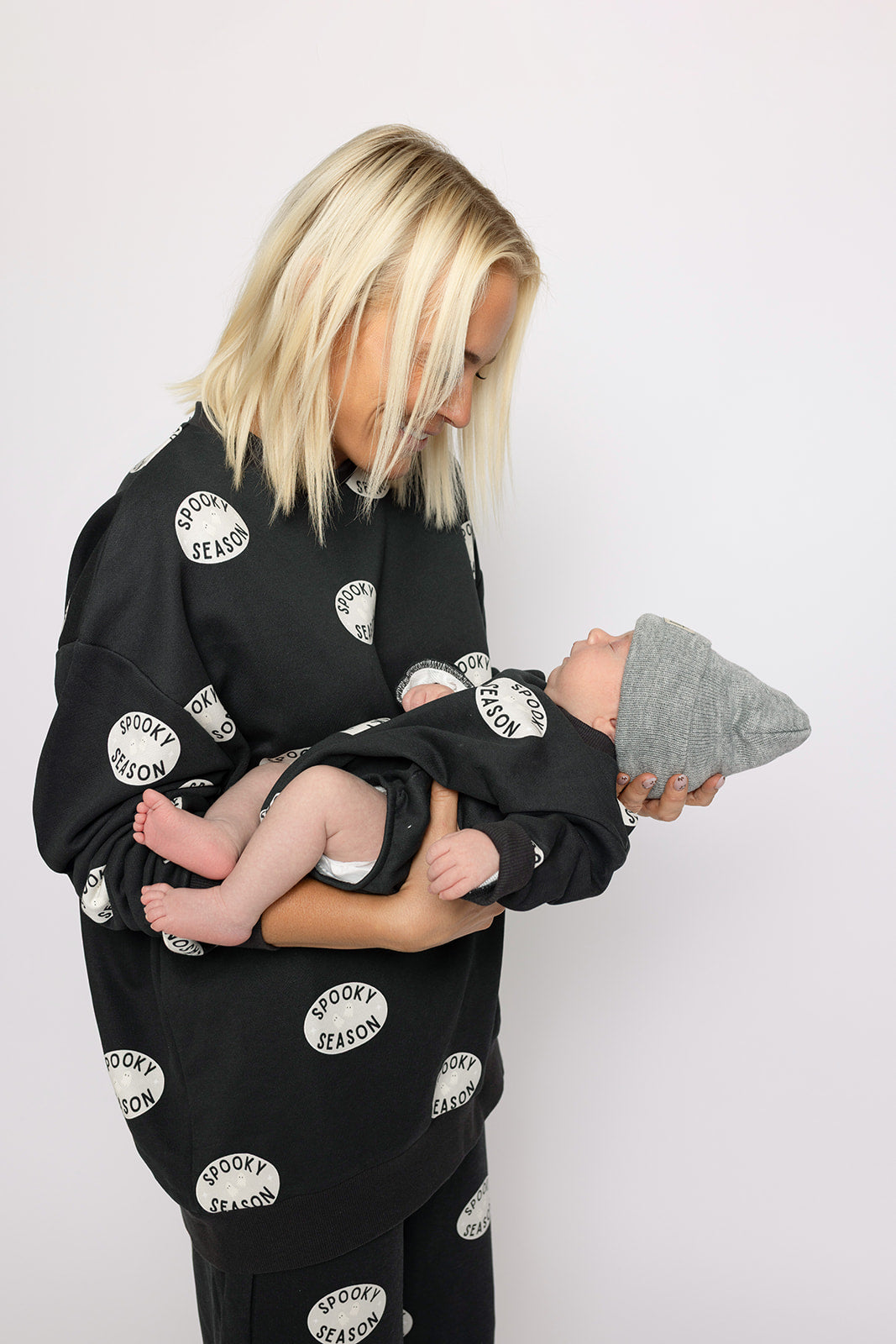 women's sweat set // spooky season (mama + me)